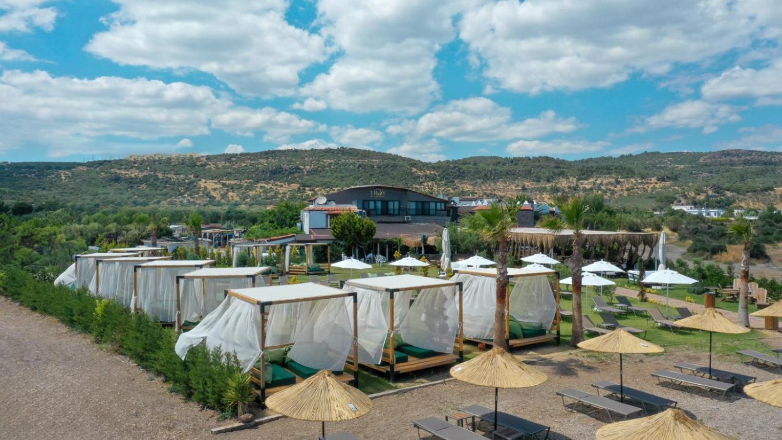 Assos Troy Beach Hotel Экстерьер фото