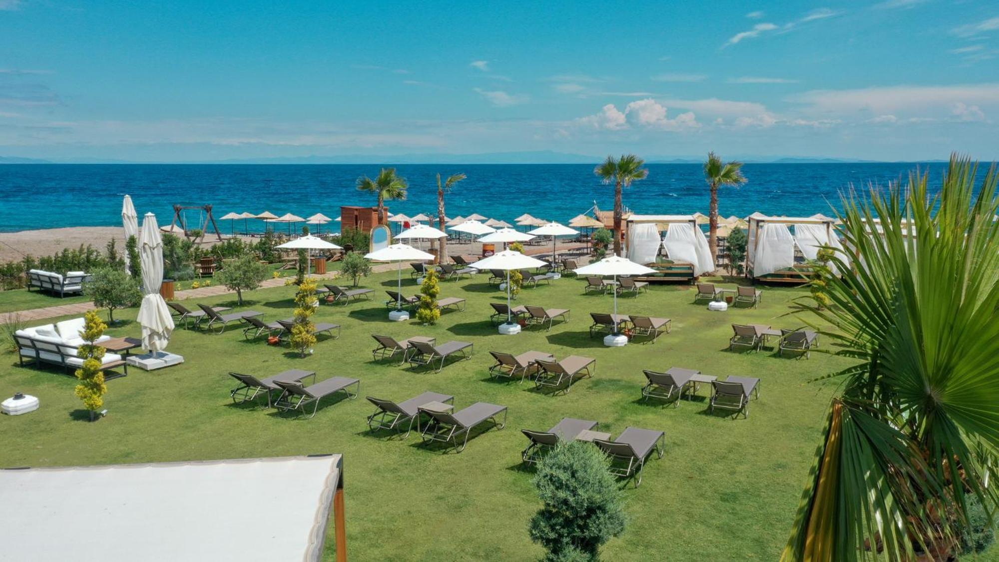Assos Troy Beach Hotel Экстерьер фото