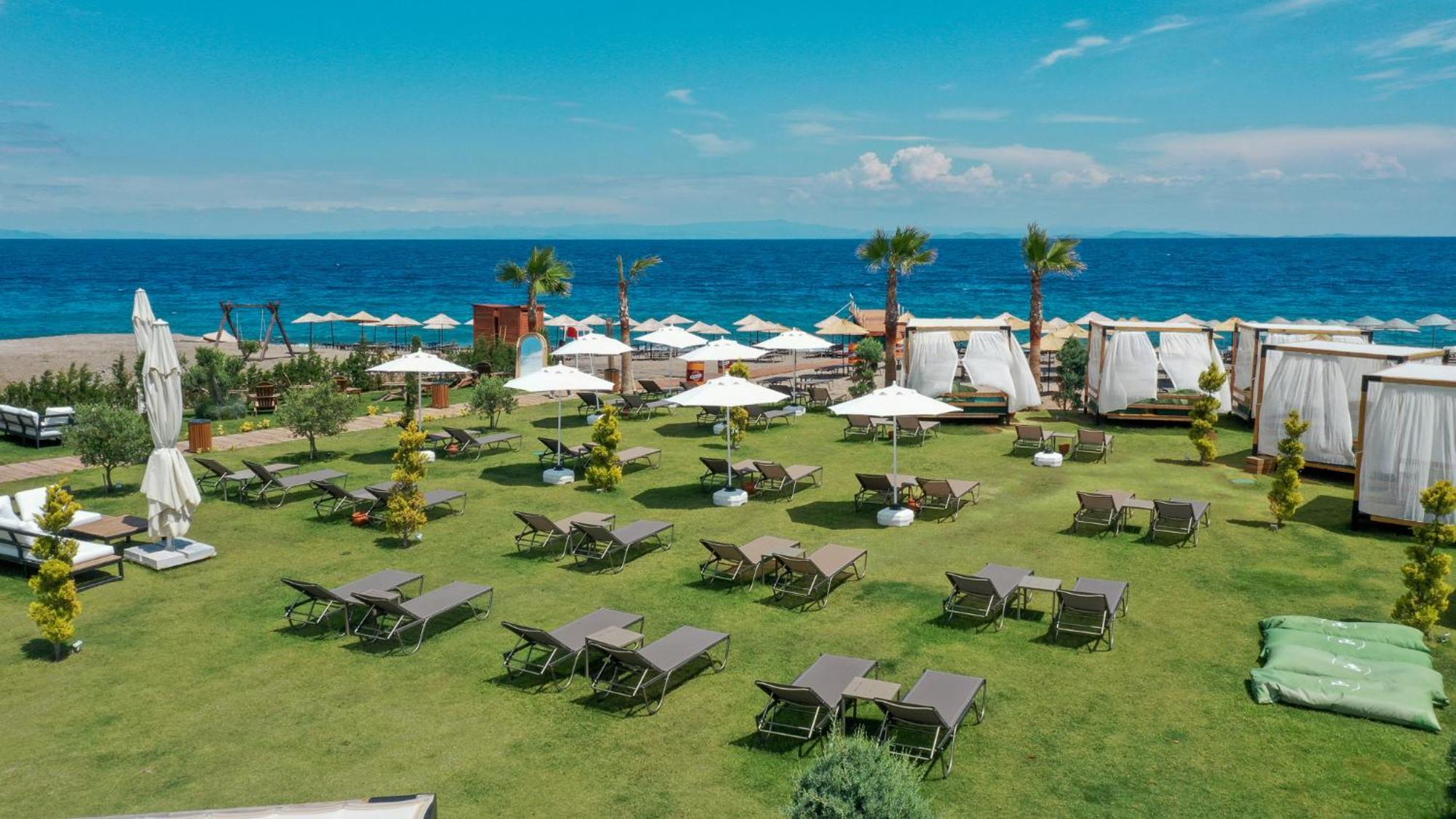 Assos Troy Beach Hotel Экстерьер фото